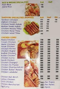 Lazeez Chicken Corner menu 1