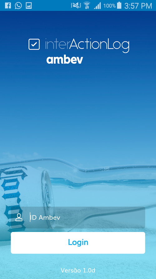 Android application interActionLog screenshort