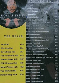 Roll's Time menu 1