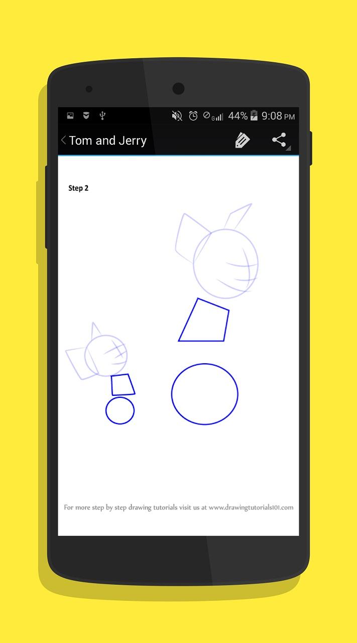 How to Draw Tom Jerr Screen 2