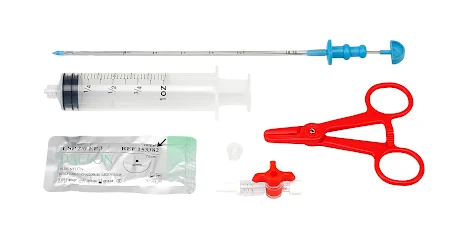 KRUUSE Thoraxdrn komplett set,troakar och drn, 16FG, 1 st