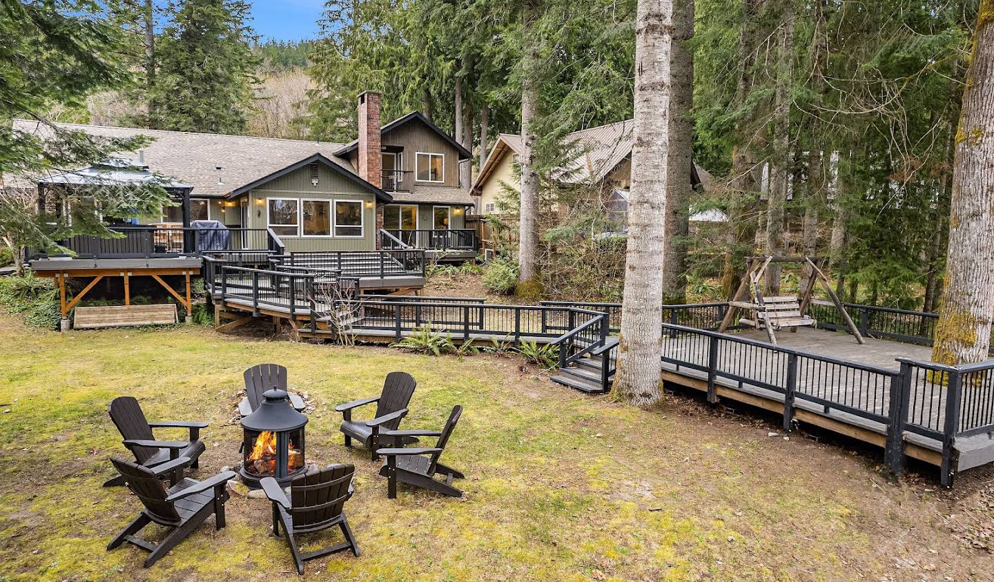 Maison avec terrasse Skykomish