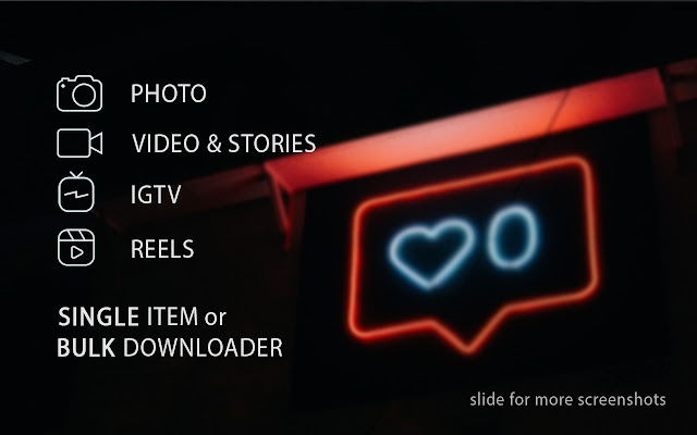 Browser Downloader for Instagram