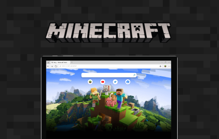 Minecraft New Tab Preview image 0