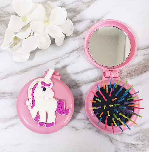 Title 6, Unicorn Cartoon Animal Pattern Plastic Comb, de...
