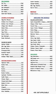 The Mint Leaf menu 7