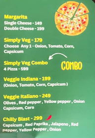 Wood Fired Pizza menu 1