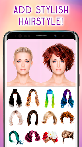 Screenshot Hairstyles Photo Editor