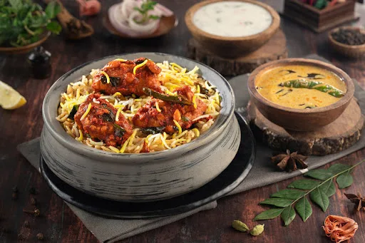 Egg 65 Hyderabadii Biryani Bowl (Serves 1)