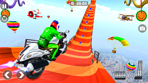 Screenshot Bike Racing: Spider GT Bike 3D