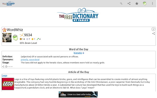 Dictionary