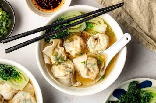 Veg Wonton Pepper Soup [Downtown Special]