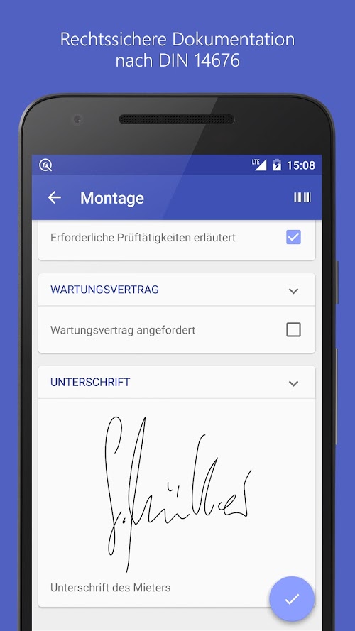 Android application EasyInstall screenshort