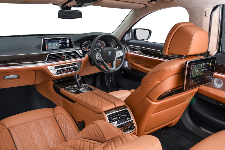 The interior takes luxury to the next level.