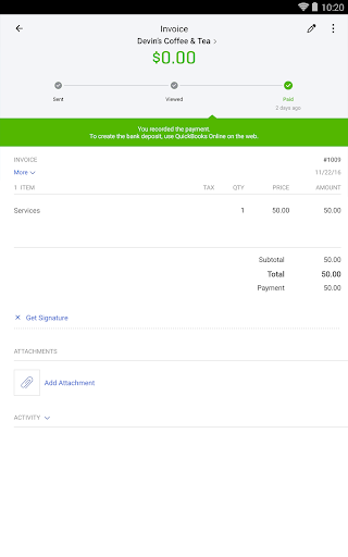 QuickBooks Accounting+Invoice