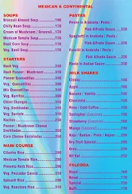 Shabari menu 4