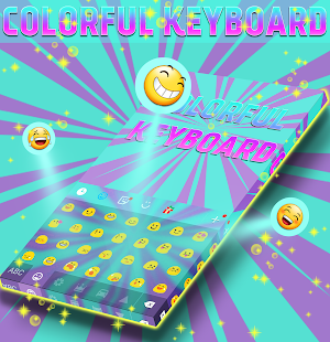   Colorful Keyboard for Android- screenshot thumbnail   