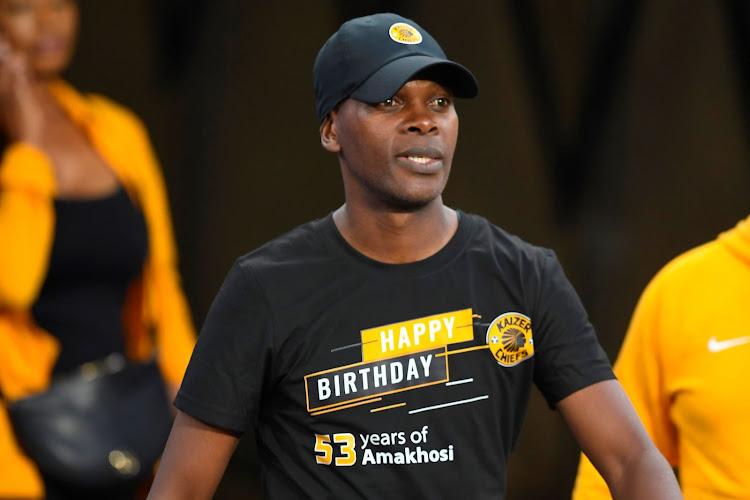 Kaizer Chiefs coach Arthur Zwane during the DStv Premiership match against Sekhukhune United at FNB Stadium on January 07, 2023.