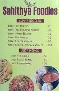 Sahithya Foodies menu 3