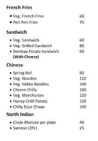 Modern Aahaar menu 1