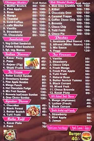 The Shakes Cabana menu 2