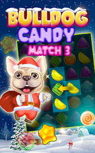 Bulldog Candy Match 3 1.7 APK + Мод (Бесконечные деньги) за Android