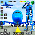 Icon Robot Pilot Airplane Games 3D