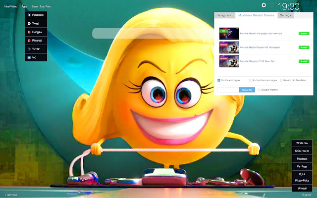 Emoji Movie Wallpapers New Tab