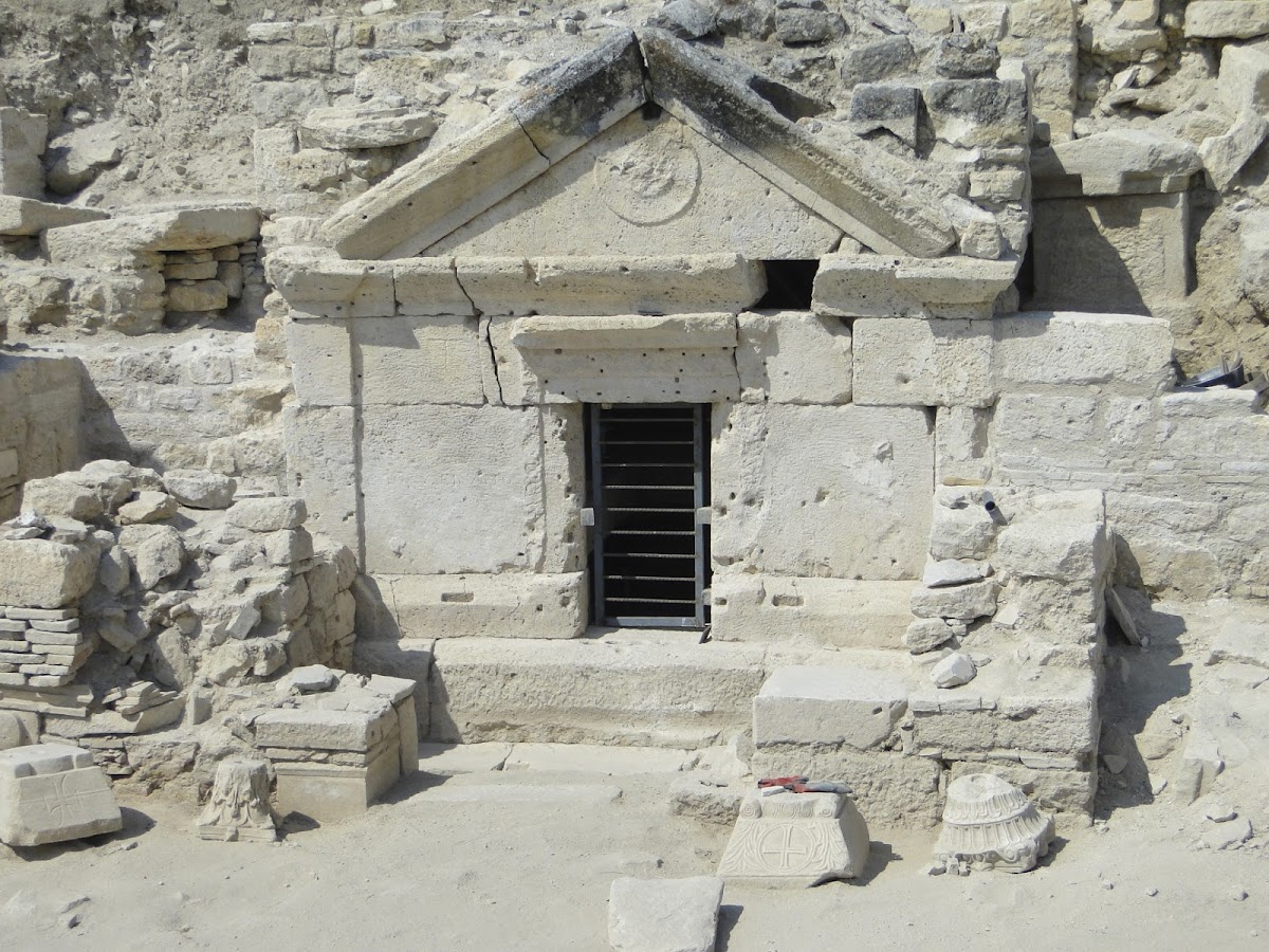 The Apostle Philip's Tomb at Hierapolis (Pamukkale)