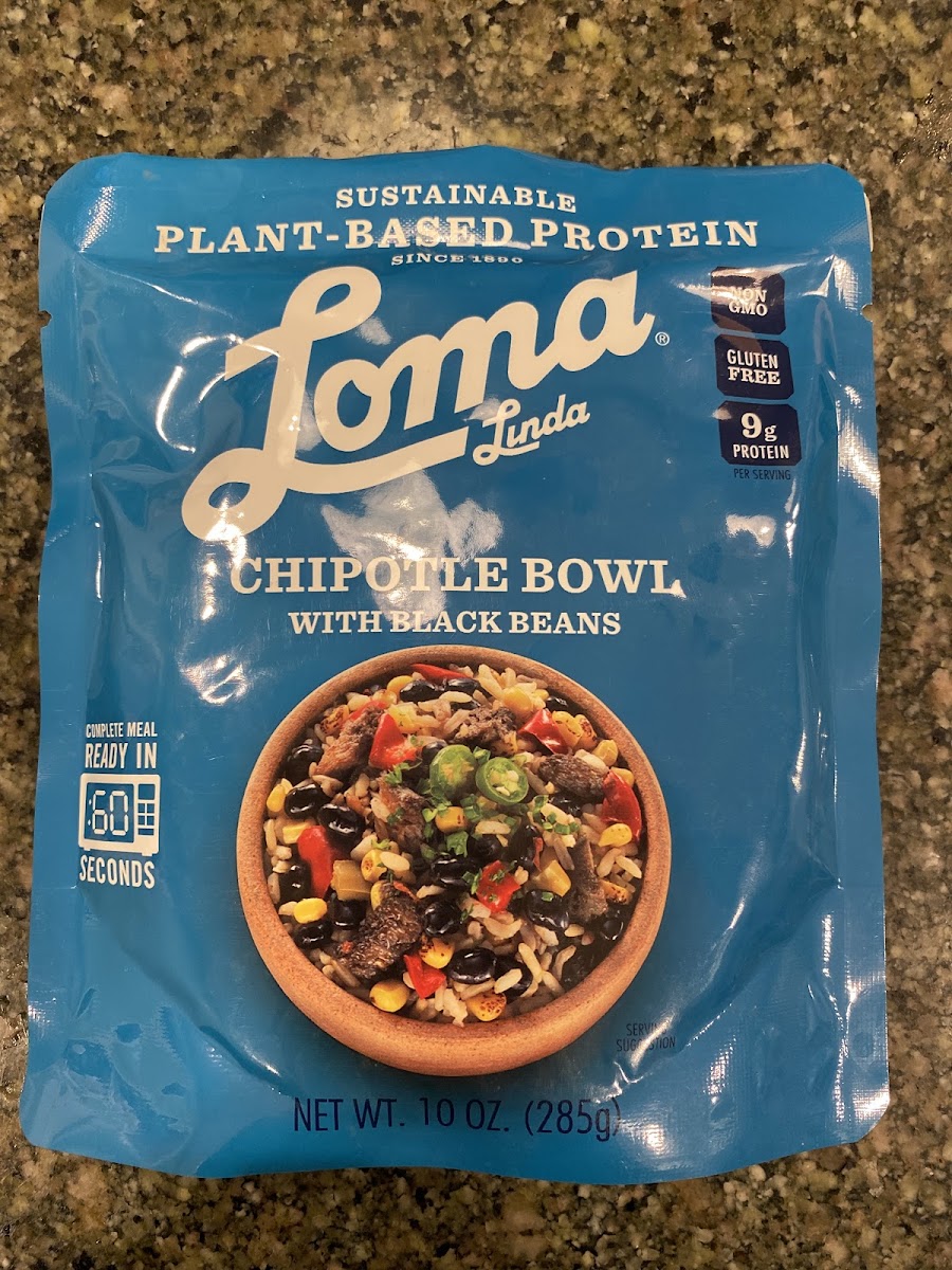 Chipotle Bowl With Black Beans