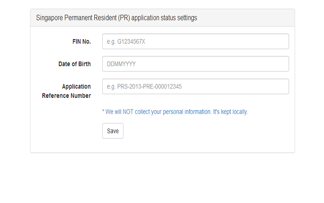 Singapore PR Application Status Quick Check Preview image 0