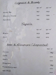 CopaCabana menu 2