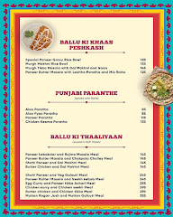 Ballu Bawarchi menu 5