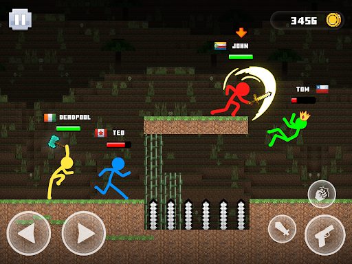 Screenshot Stick Fight: Infinity Craft