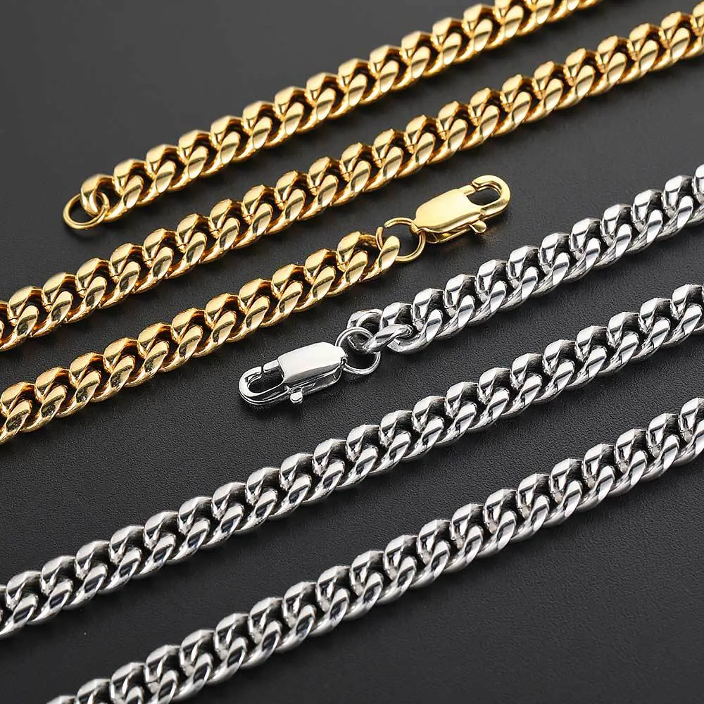 Title 5, Collar Hip Hop Acero Inoxidable con Hebilla Jap...