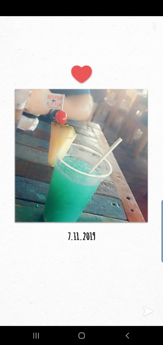 Mermaid drink :) 🧜‍♀️