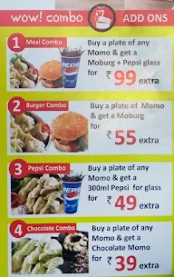 Wow! Momo menu 2