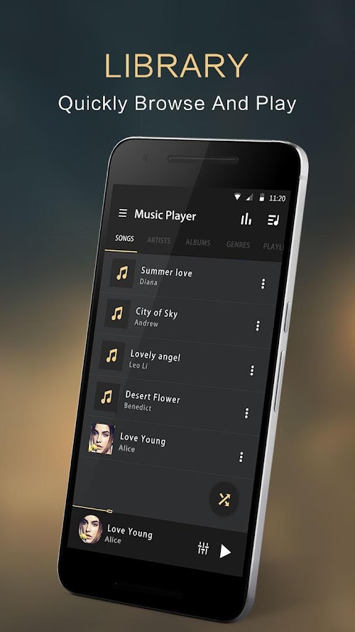 Android application Equalizer Music Player Booster screenshort