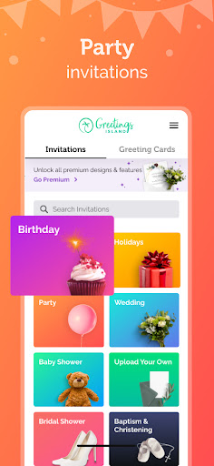 Screenshot Invitation Maker: Card Creator