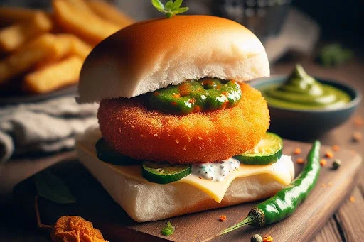 Butter Cheese Vada Pav [1 Vada]