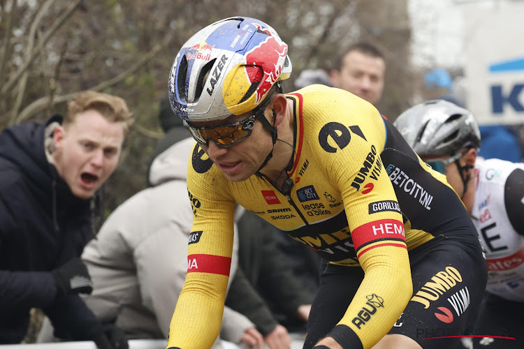 Wout Van Aert kent geen ideale week richting Parijs-Roubaix: "Met 2 dingen tegelijk bezig"