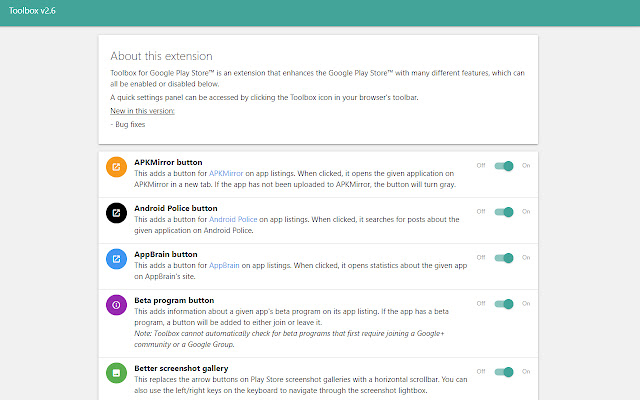Toolbox for Google Play Store™