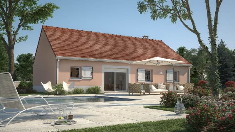 Vente maison neuve 4 pièces 76 m² à Saint-Manvieu-Norrey (14740), 175 000 €