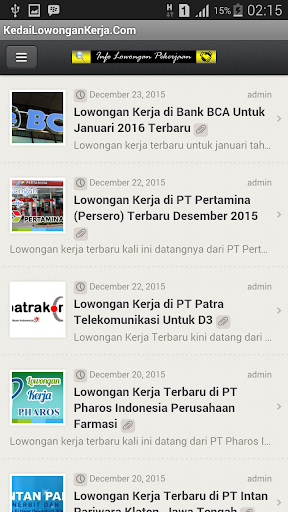 Info Lowongan Kerja