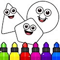 Icon Shapes & Colors Games for Kids