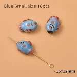 Blue Small size 10pcs