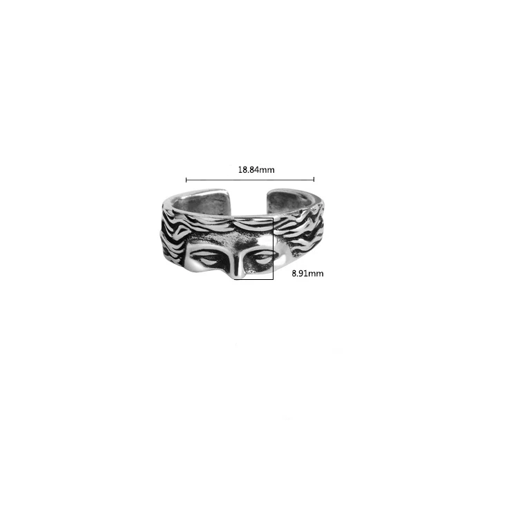 Title 1, Creatieve Venus Masker Ring Retro Vintage Siera...