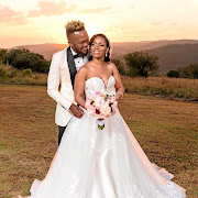 Kwesta met love of his life Yolanda on a shoot.