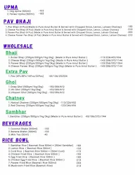 Dosa & Curry menu 4