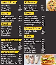 DK Pizza Point menu 1